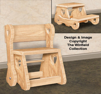 Child's Chair/Step Stool Pattern - The Winfield Collection