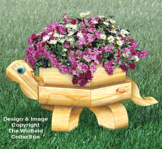 Landscape Timber Turtle Planter Pattern - The Winfield Collection