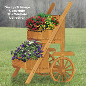 Cedar Market Cart Planter Pattern - The Winfield Collection