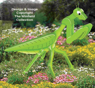 3D Giant Praying Mantis Pattern - The Winfield Collection