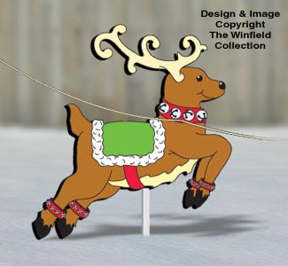 Gingerbread Reindeer Pattern - The Winfield Collection