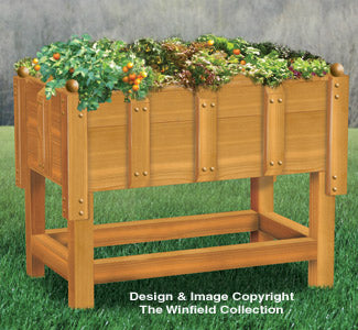 Raised 2x4 Garden Plans - The Winfield Collection