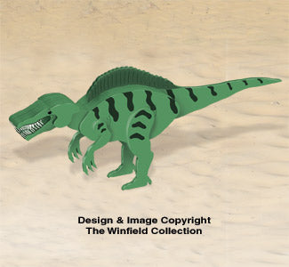 3D Spinosaurus Pattern - The Winfield Collection