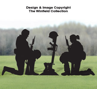 Male and Female Fallen Soldier Pattern Set (Z-2151 & 2494) - The Winfield Collection