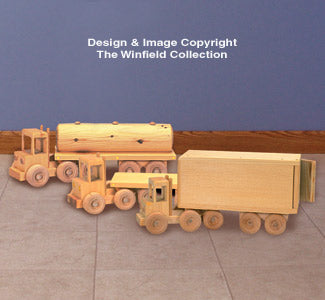 Toy Trucks Plan - The Winfield Collection