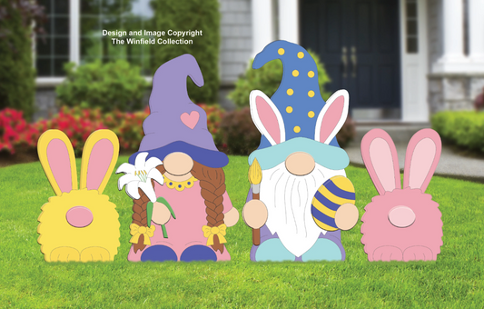 Easter Woodworking Patterns: DIY Gnomes, Egg-Mobiles, and Giant Floral Eggs