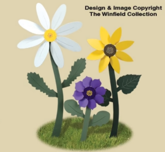 Giant Yard Flowers Woodworking Patterns: Add Instant Color to Your Spring Garden