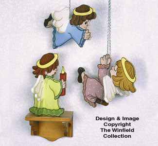 Angelic Decorations Woodcraft Pattern