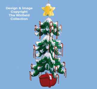 Christmas Tree Mobile Woodcraft Pattern(F)
