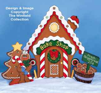 Gingerbread House - Bake Shop Pattern