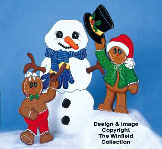 Building Frosty Woodcraft Pattern
