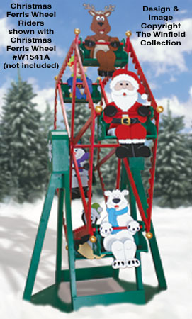 Christmas Ferris Wheel Riders Pattern - The Winfield Collection
