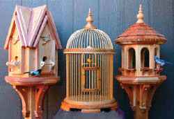 Birdhouse/Birdcage/Feeder Trio  Pattern