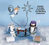 Miniature Snowmen Pattern Set
