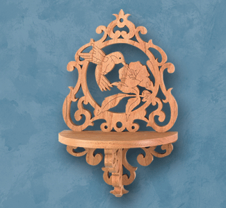 Hummingbird & Butterfly Shelf Patterns (4022 & 4023) - The Winfield Collection