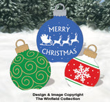 Giant Ornaments 4 Woodcraft Pattern
