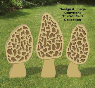 Giant Morel Mushrooms Pattern Set - The Winfield Collection