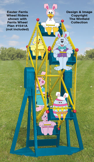 Easter Ferris Wheel Riders Pattern Set - The Winfield Collection