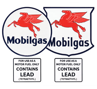 Gas Pump Decal Kit-Mobilgas - The Winfield Collection