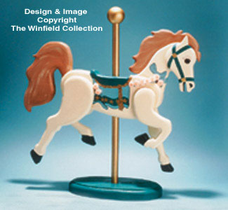 Carousel Horse Woodcraft Pattern