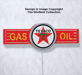 Gas &  Oil Sign Wood Project Plan