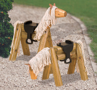 Landscape Timber Horse Woodworking Plan - The Winfield Collection