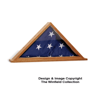 Flag Display Case Plans