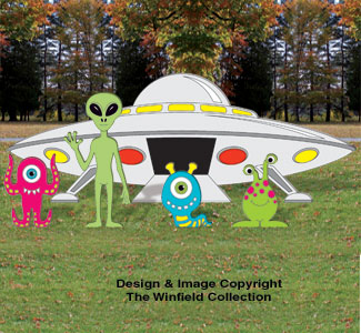Large Alien Landing Pattern Set - The Winfield Collection