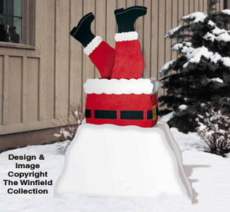 Motorized Stuck Santa Plans - The Winfield Collection