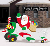 Airplane Santa Woodcraft Pattern