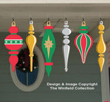 Large Ornaments #3 Woodcraft Pattern