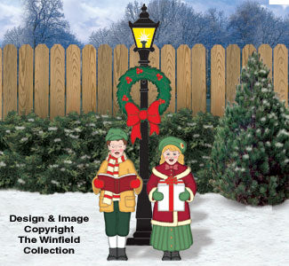 Victorian Caroling Children Pattern - The Winfield Collection