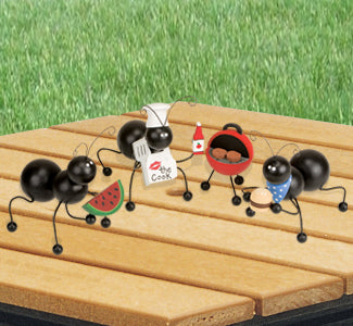 Picnicking Ants BBQ Set Pattern