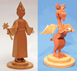 Compound Cut Fantasy Figures Scroll Saw Pattern