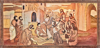 Small Palm Sunday Intarsia Pattern