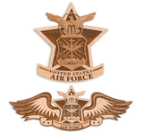 AIR FORCE Insignia Scroll Saw Plaque Pattern Set