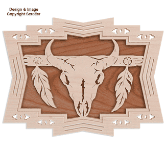 Frame-N-Art-Schriftrollendesign „Geist der Wüste“