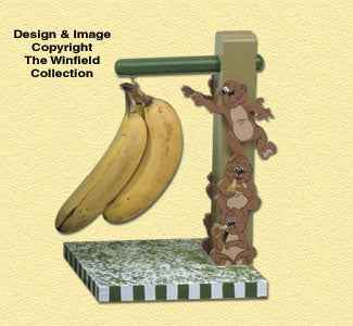 Banana Holder Woodcraft Pattern(F)