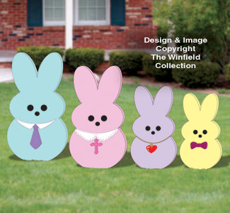 Yard Peeper Family Woodcraft Pattern - The Winfield Collection