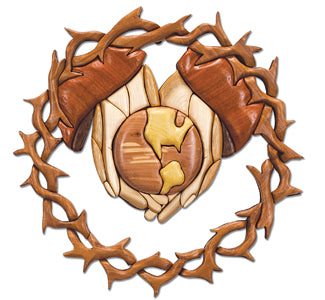 God So Loved the World Intarsia Pattern