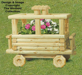 Landscape Timber Caboose Planter Plans - The Winfield Collection