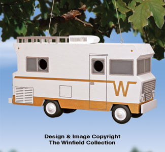 Motorhome Birdhouse Wood Plans - The Winfield Collection