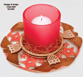 Americana Candle Ring Project Pattern - The Winfield Collection