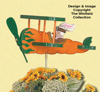 Flying Carrot Whiligig Pattern