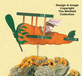 Flying Carrot Whiligig Pattern