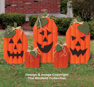 Landscape Timber Pumpkins Plan - The Winfield Collection