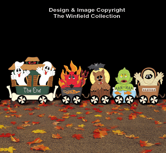 Medium Size Monster Express #2 Woodcraft Pattern - The Winfield Collection