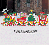 Christmas Train Woodcraft Pattern