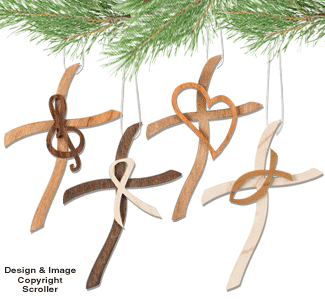 Inspirational Cross Ornament Pattern Set
