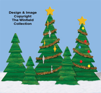 Landscape Timber Pine Trees Plan - The Winfield Collection